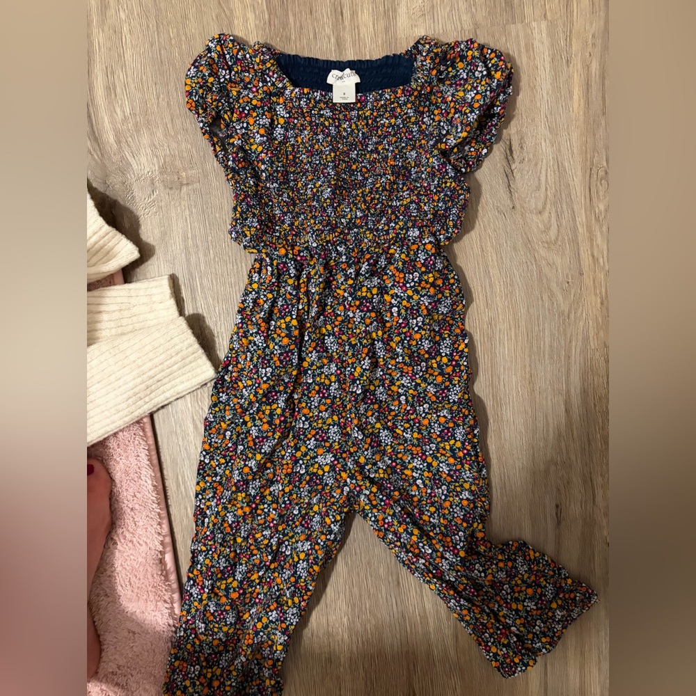 Crewcuts Floral romper